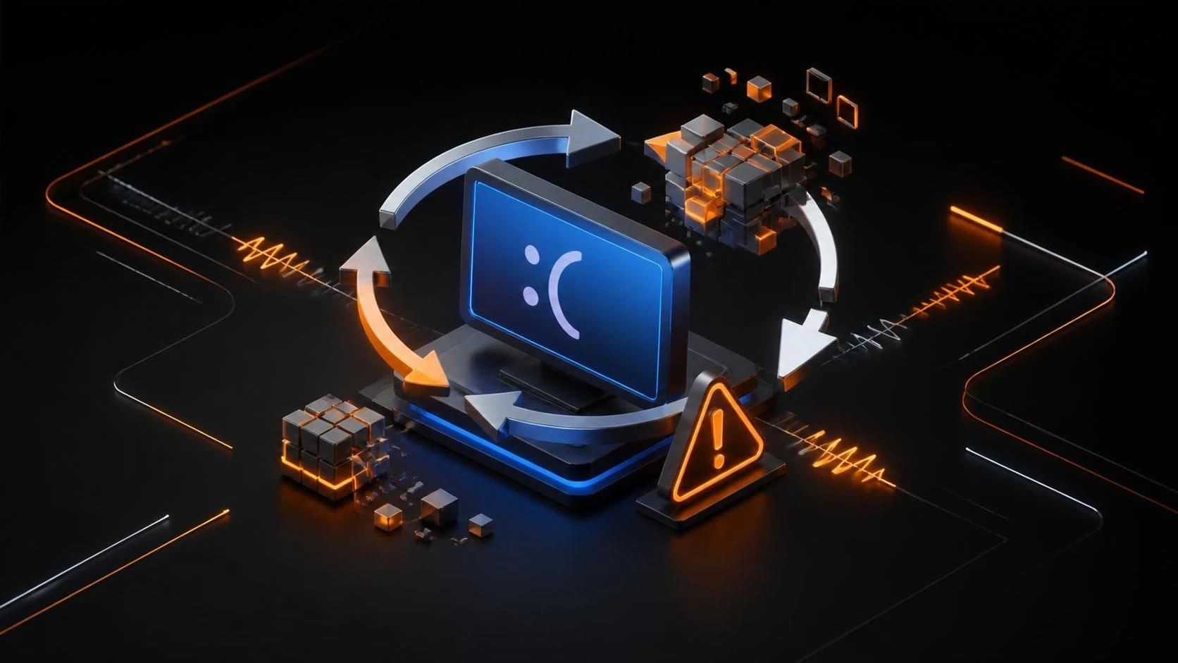 После установки обновления Windows система уходит в циклический BSOD
