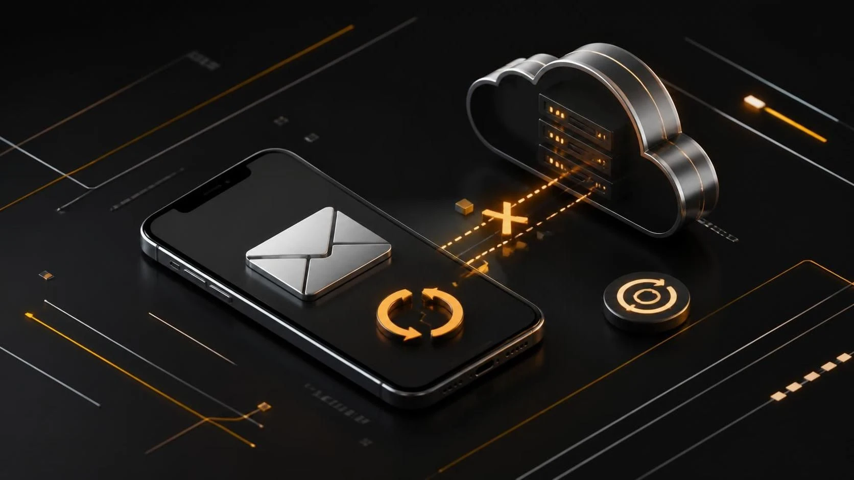 Приложение Почта не загружает новые письма на смартфоне