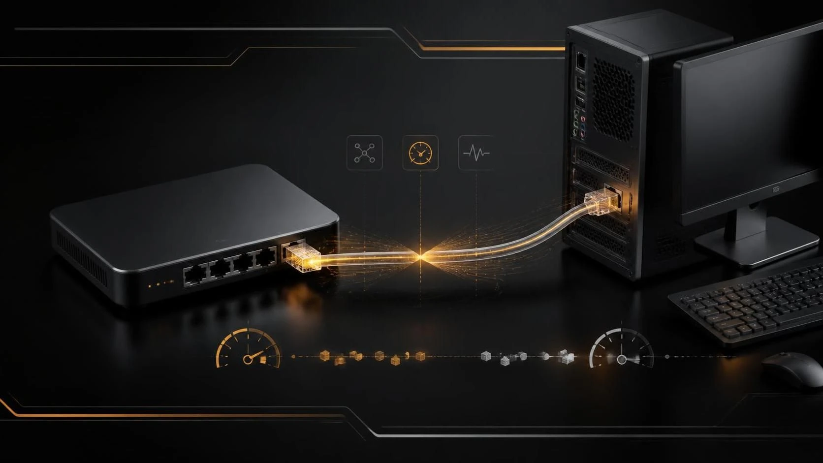 Роутер режет скорость интернета по кабелю LAN на ПК