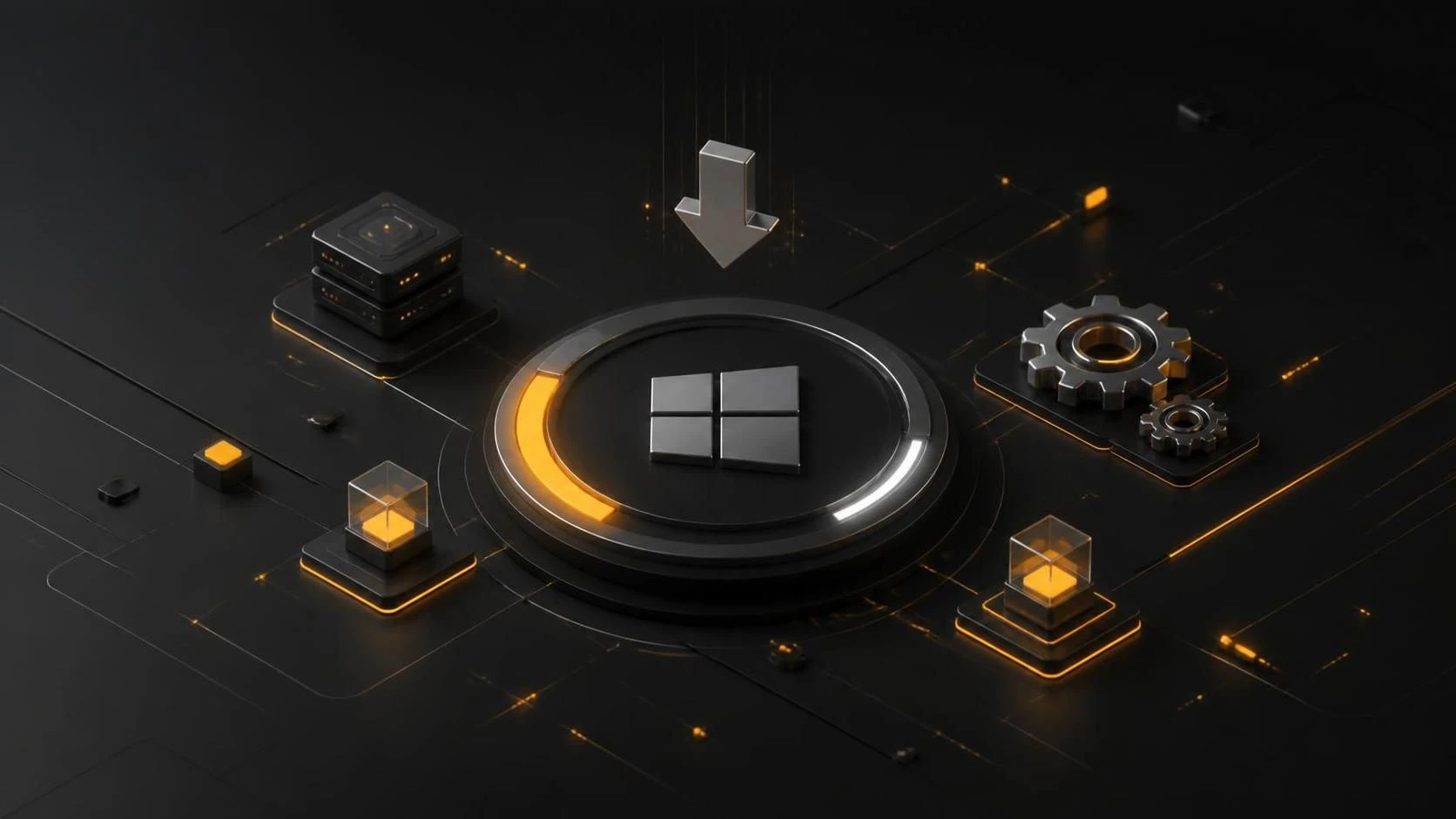 Накопительное обновление Windows 10 зависло на 20 процентах скачивания