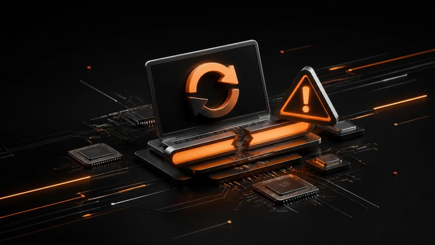 Система выдает ошибку сбоя обновления 0x80240020 на ноутбуке