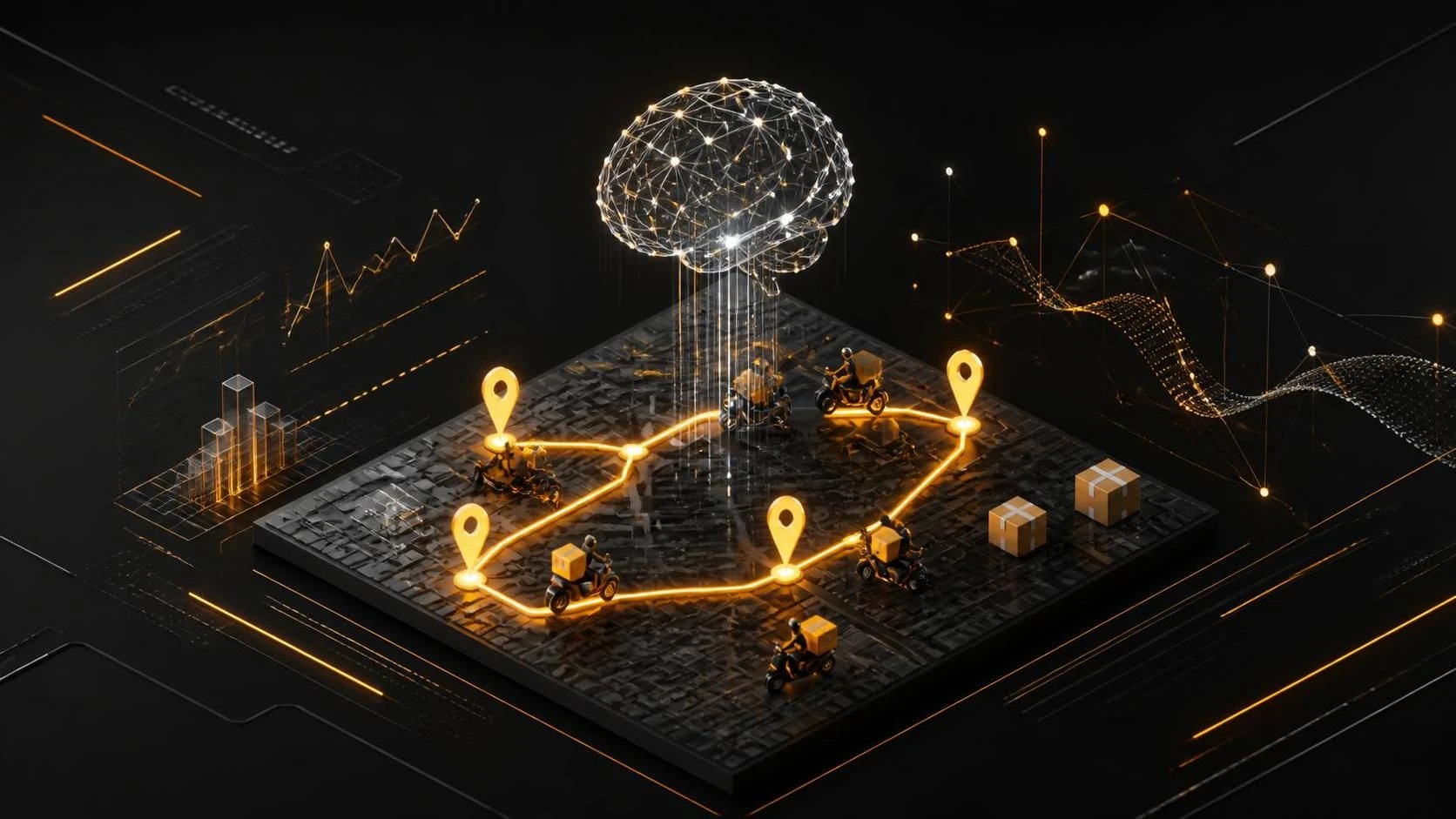 ChatGPT для оптимизации логистических маршрутов доставки курьеров