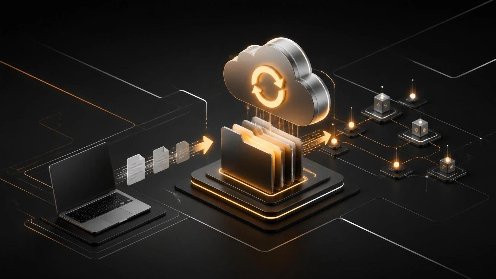 Автозагрузка файлов в облако iCloud Drive на Mac