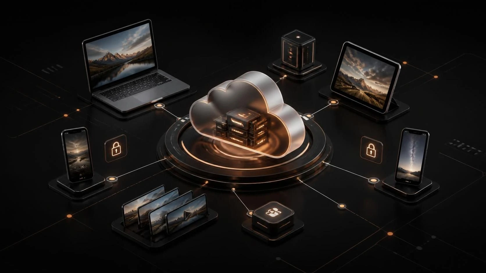 Общая медиатека в iCloud для всей семьи
