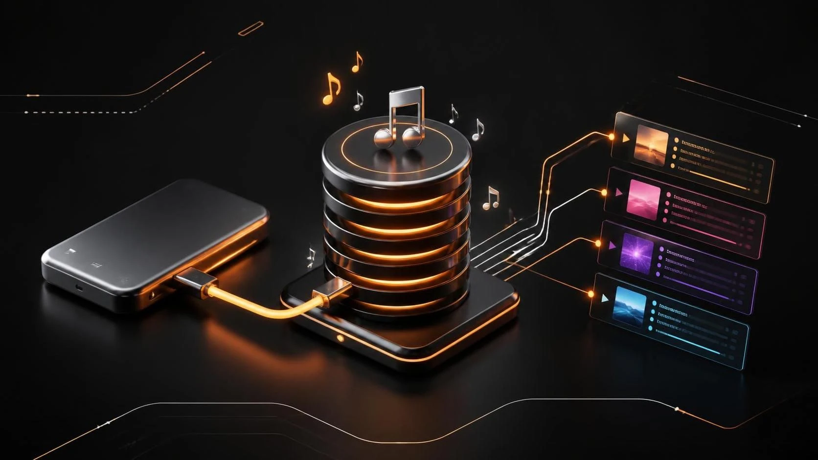 Перенос медиатеки iTunes или Музыка на внешний диск без потери плейлистов