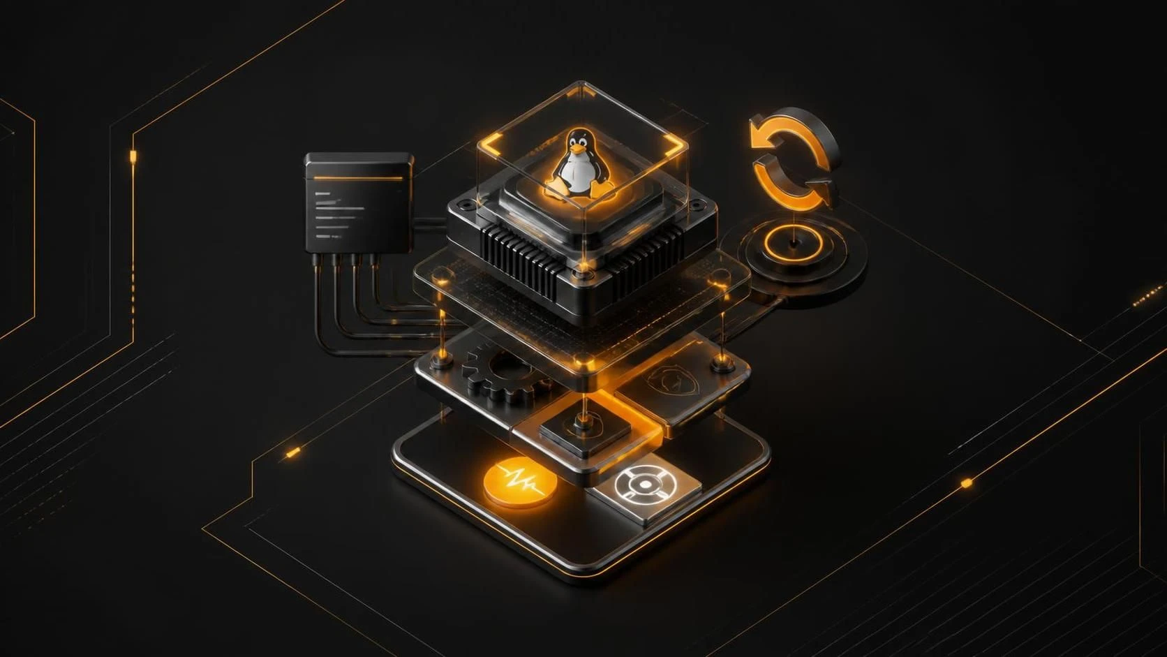 Linux не загружается после обновления ядра черный экран