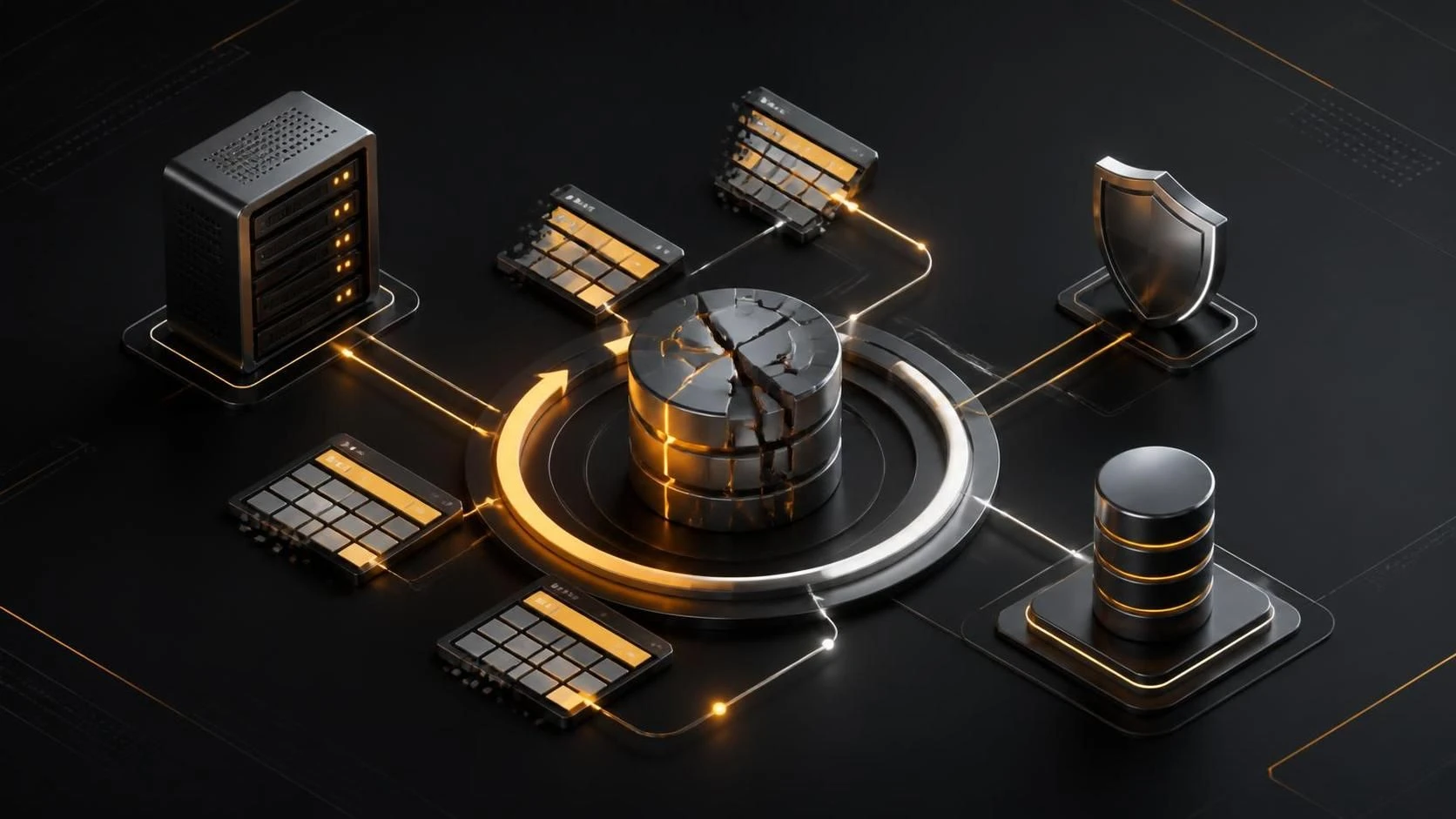 Упала база данных MySQL на сервере методы восстановления таблиц