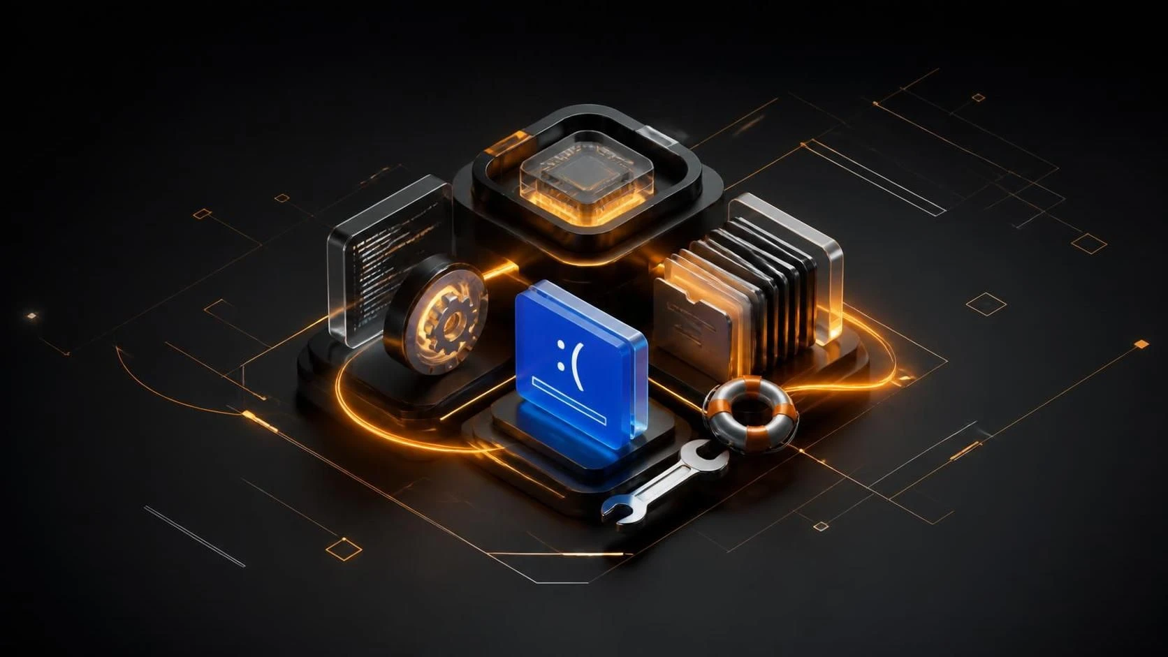 Сбой файловой системы ntoskrnl.exe синий экран